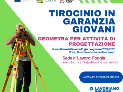 Tirocinio per geometra per attività di progettazione